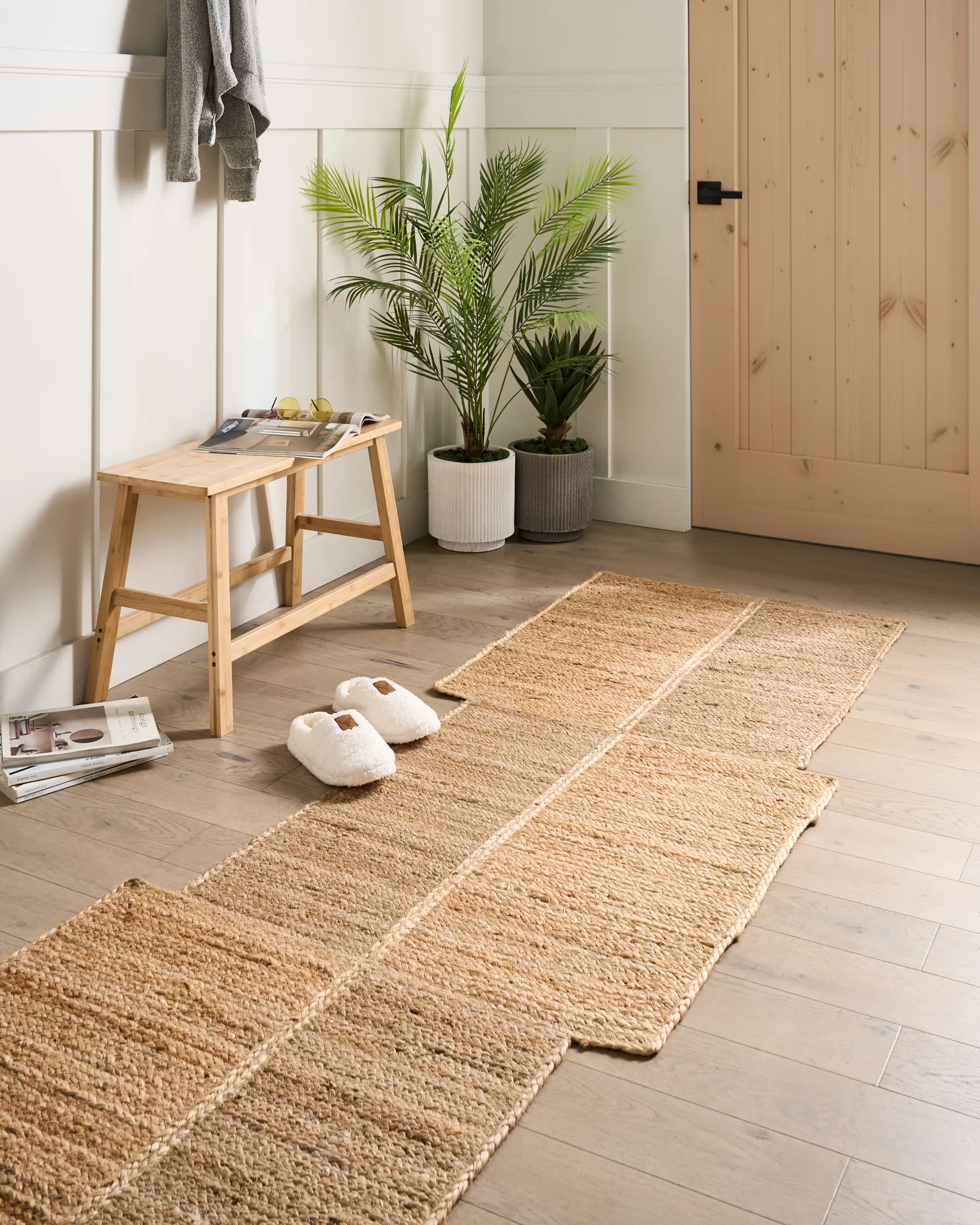 Matta SANGLI Beige 80 x 300 cm Jute_1039986