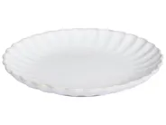 Set of 8 Side Plates NETTLE Stoneware Off-White_986496