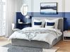 Ottoman Bed LORIENT Fabric Grey 160 x 200 cm (EU King Size)