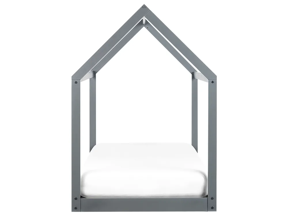 Barnsäng Hus Furu TOSSE 90 x 200 cm Grå_945932