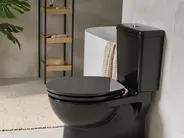 Toilet Seat INIRIDA Soft Close MDF Black_1016447
