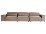 Modulsoffa 3-sits HELLNAR Ljusbrun_912234