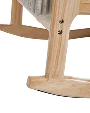Rocking Chair SORSELE Corduroy Beige_1019434