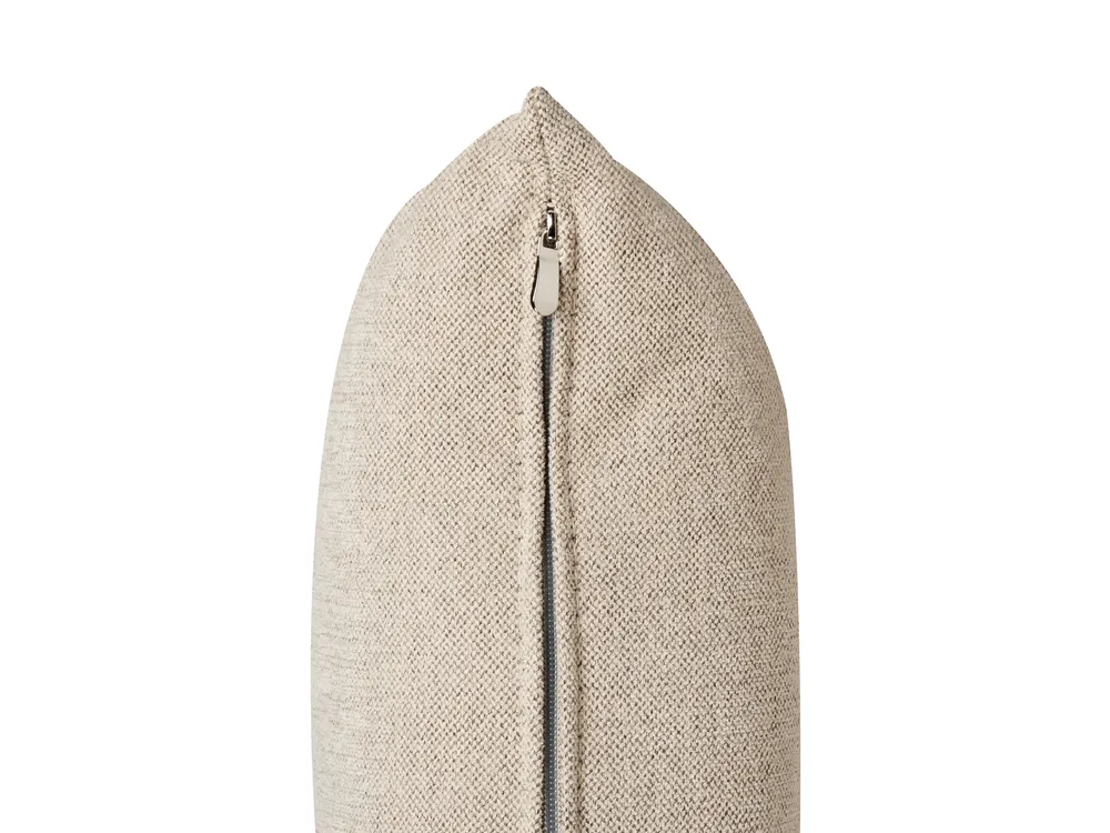 Left-Hand Chaise Longue YERRES Fabric Beige_926205