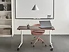 Hopfällbart skrivbord CAVI 120 cm x 60 cm Mörkbrun