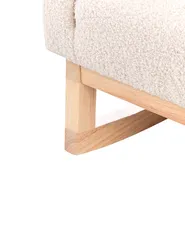 Gungstol för barn NORBY Bouclé Ljusbeige_989230