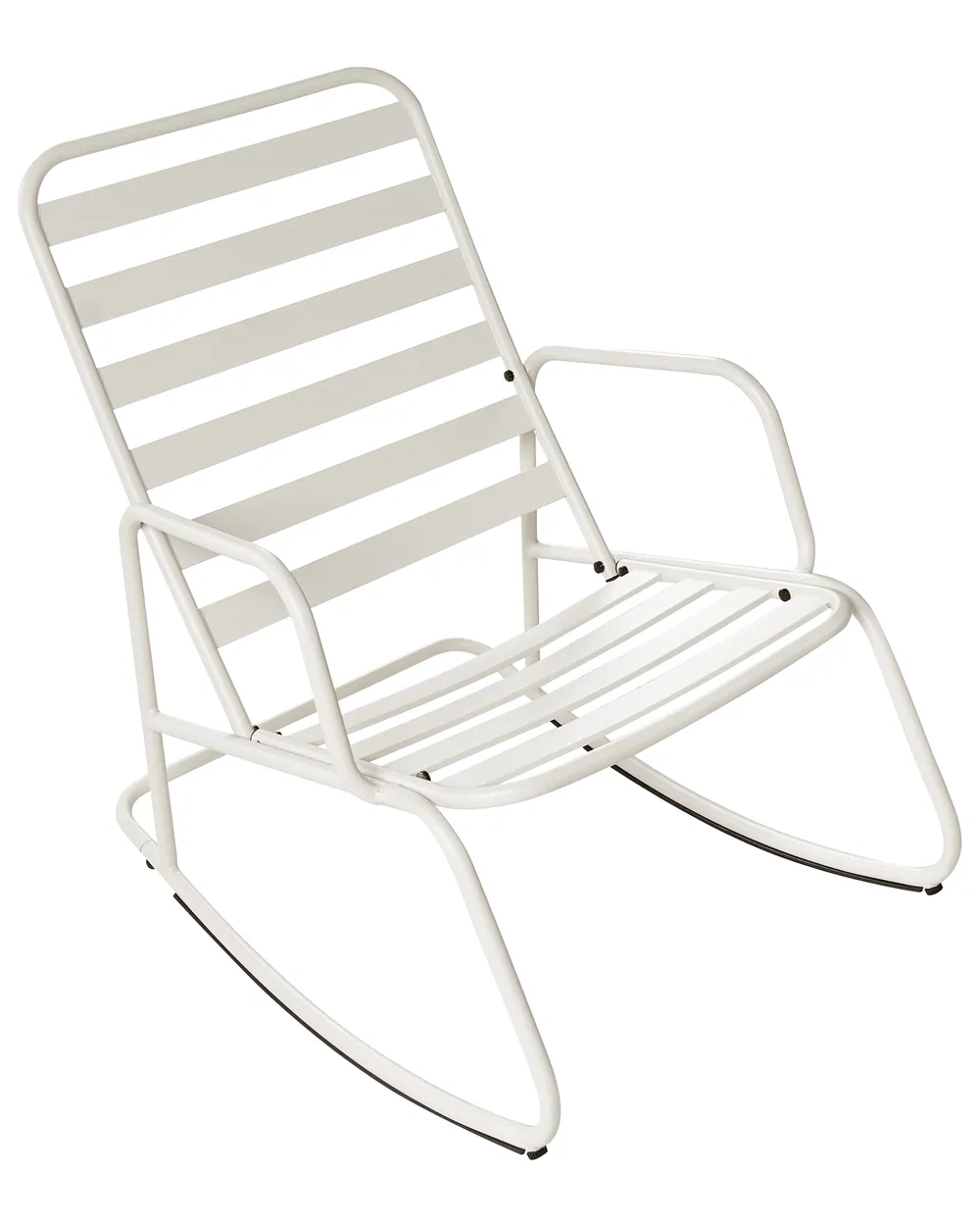 Garden Rocking Chair TURI Metal Off-White_1020872
