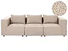 Modular Sofa 3 Seater AXEBO Boucle Beige