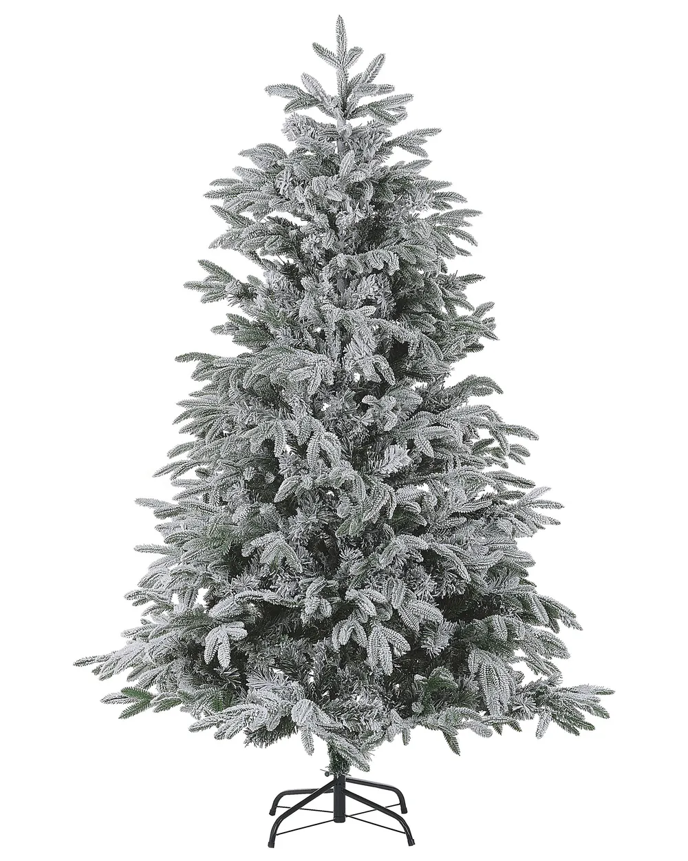Artificial Snowy Christmas Tree BASSIE 210 cm White