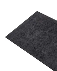 Kylpyhuonematto GOELA Musta 60 x 90 cm puuvilla_1025865