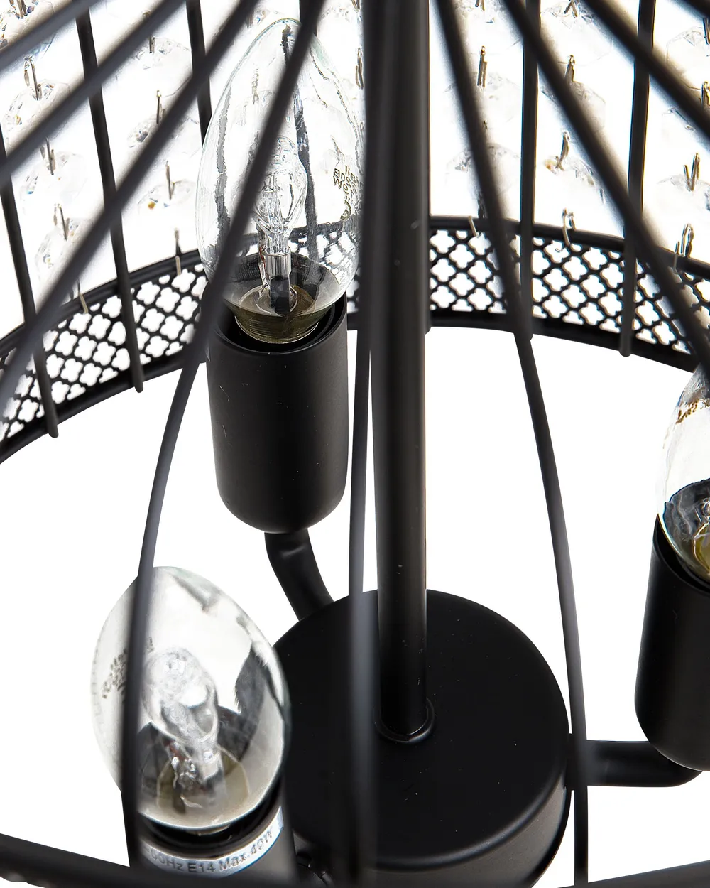 Pendant Lamp CELON Metal Black_738756