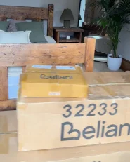 Suuri rahi HELLNAR Kangas Vaaleanruskea_1172746