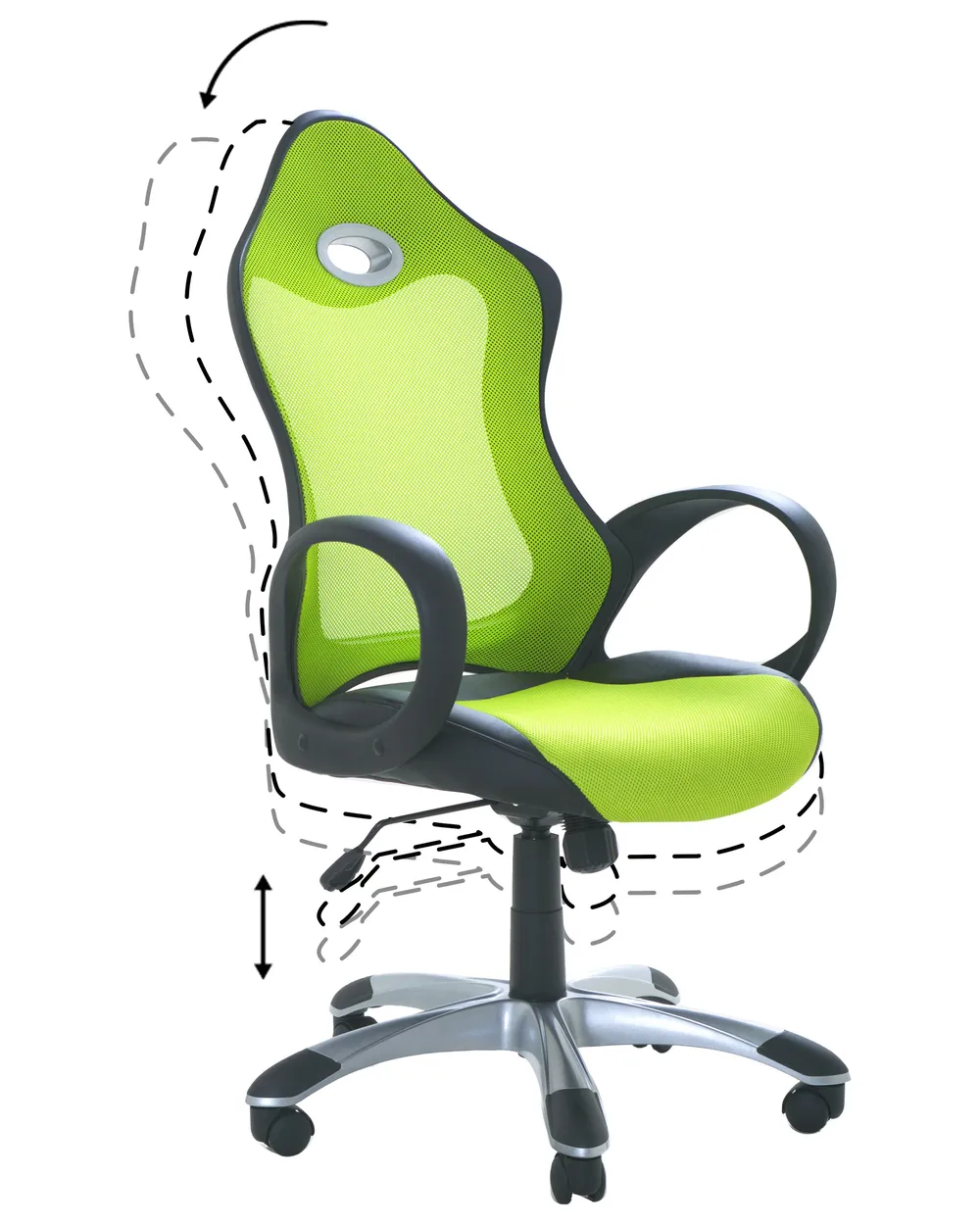 Office Chair iCHAIR Lime Green_754965