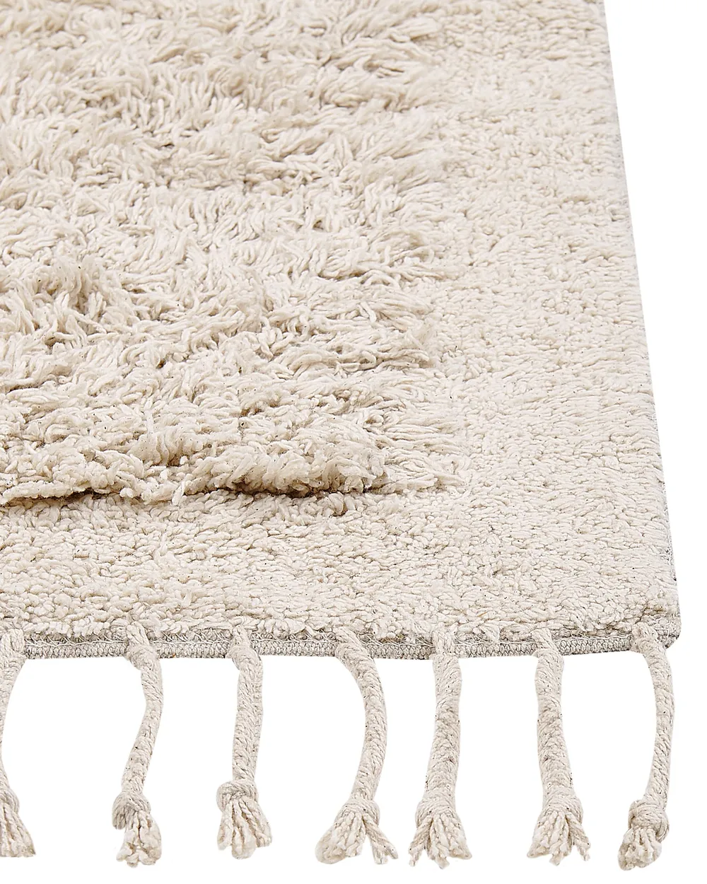 Matta BITLIS Ljusbeige 80 x 150 cm Bomull_837598