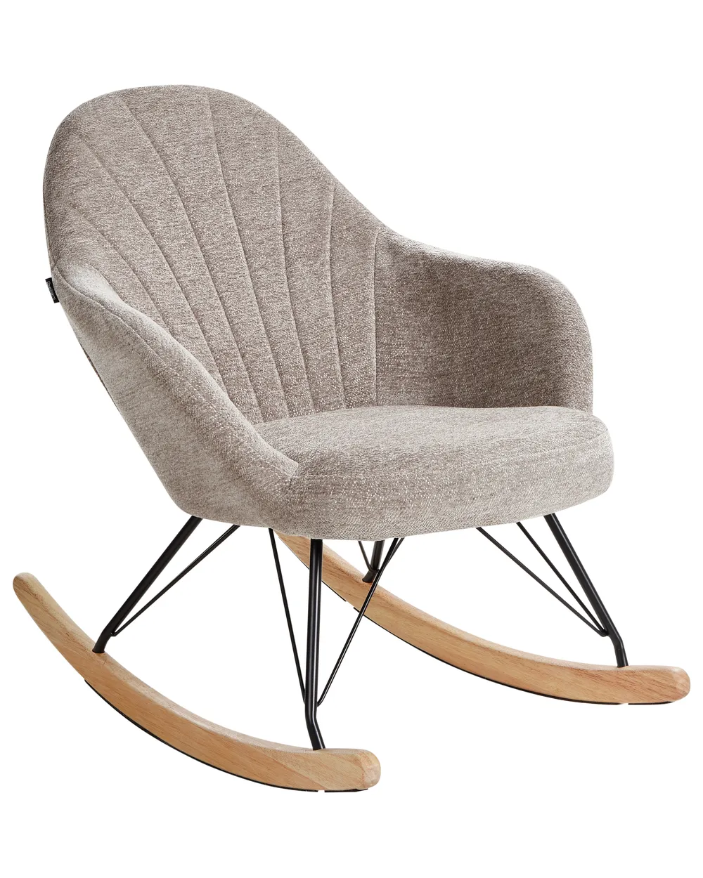 Rocking Chair SKALE Fabric Taupe
