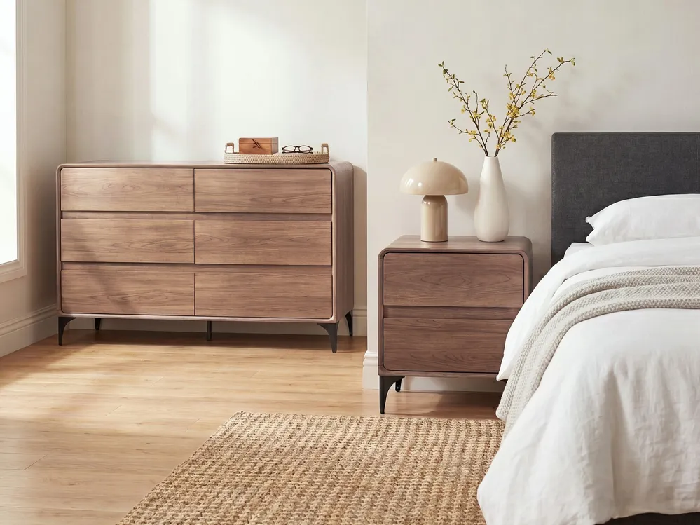 6 Drawer Chest COWELL Dark Brown_1114706