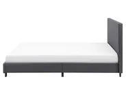 Bed Fabric ALBI 160 x 200 cm (EU King Size) Grey_726403