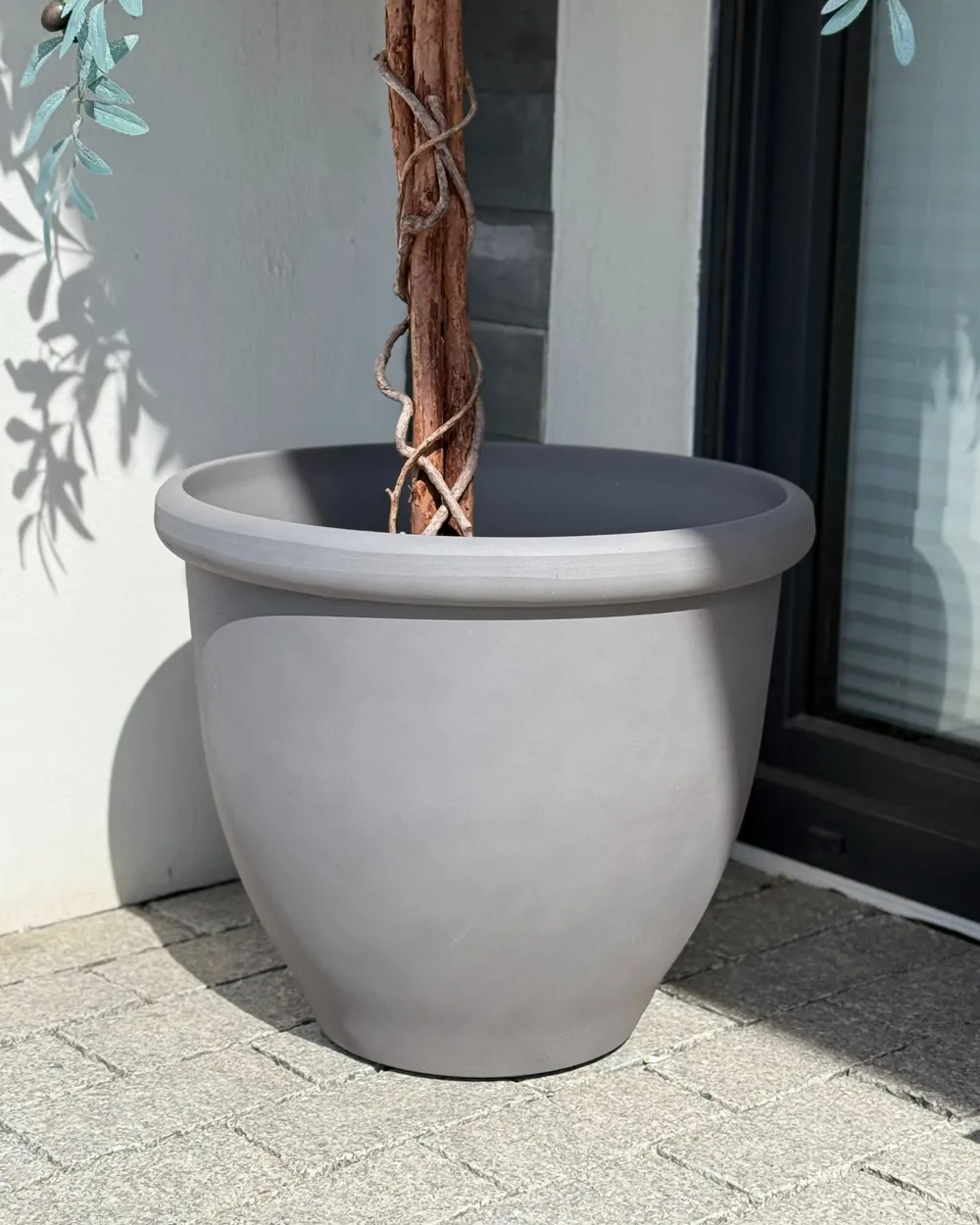 Blomkruka TESALIA 49 cm Grå_983774