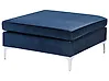 Ottoman EVJA Velvet Navy Blue
