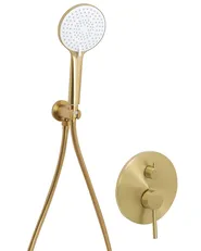 Concealed Shower Set with Rainshower PUELO Gold_1000169