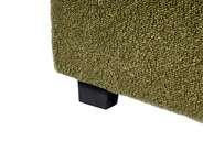 Bed Boucle VAUCLUSE 160 x 200 cm (EU King Size) Olive Green_977663