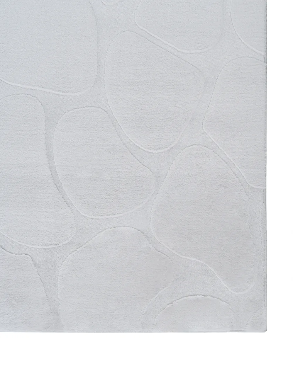 Matta KAWI Ljusgrå 160 x 160 cm_1107312