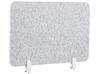 Desk Screen SPLIT 80 x 50 cm Grey