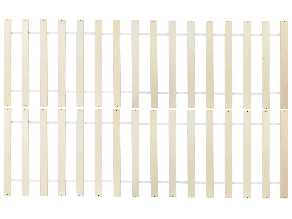 Bed with 2 Drawers OLENDON Pine Wood White 120 x 200 cm (EU Small Double)_1085493
