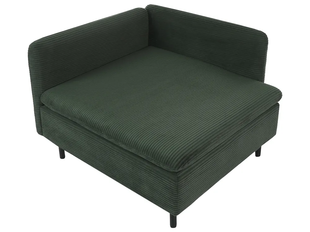 Corner Seat EGERIS Corduroy Dark Green_1067053