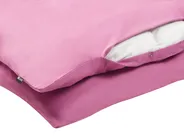 Duvet Cover Set HARMONRIDGE 135 x 200 cm Sateen Cotton Pink_815039