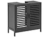 Servantskap MISSOULA 60 cm Bambus Svart