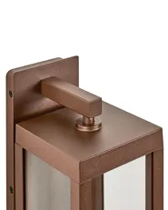 LED-vägglampa för utomhusbruk INVER med rörelsesensor Brun_1108144