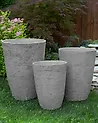 Kukkaruukku CAMIA 35 cm Harmaa