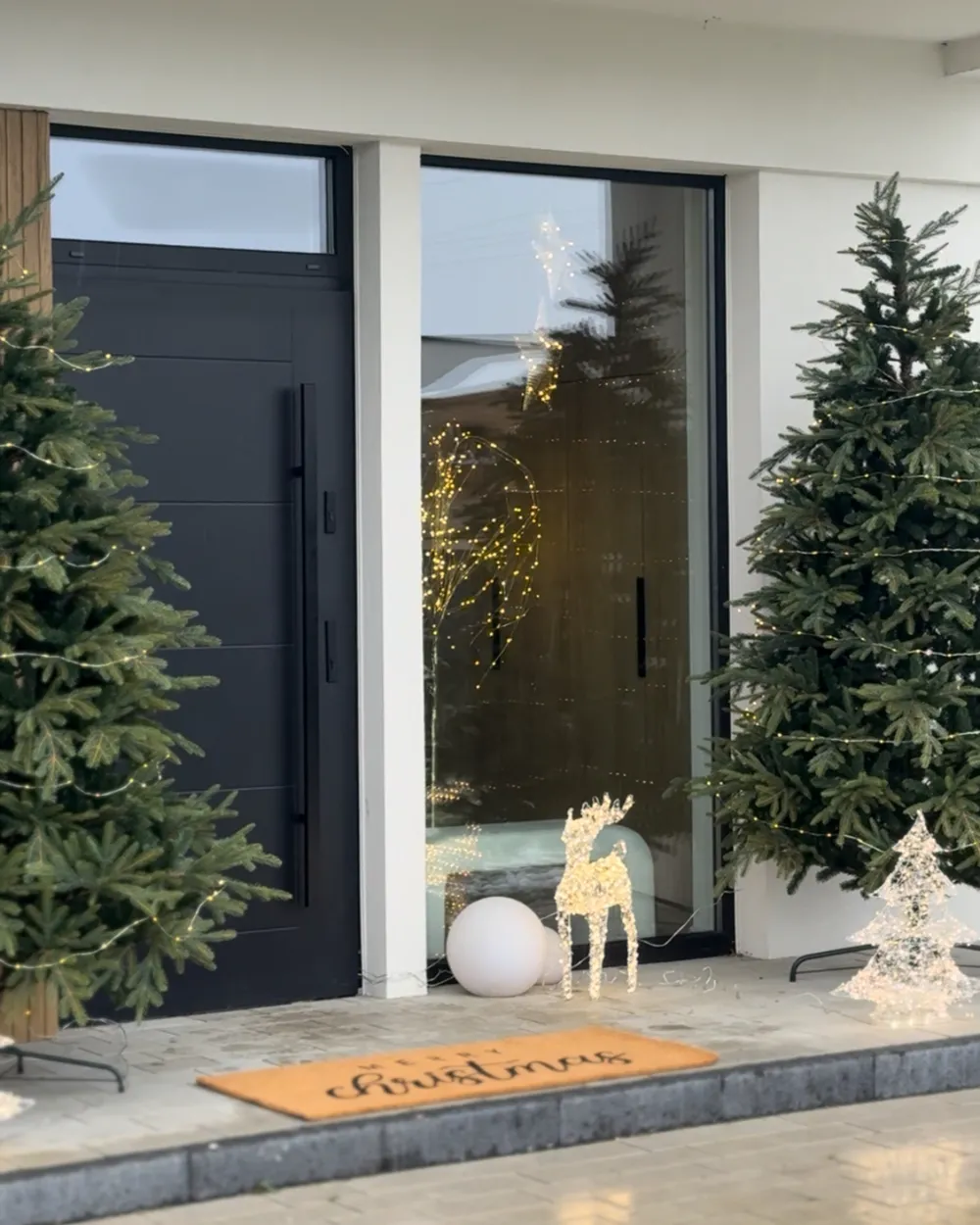 Ulkokoriste LED-valo OLDENOR 70 cm Poro Hopea_1035773