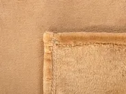 Blanket BAYBURT 150 x 200 cm Sand Beige_850717