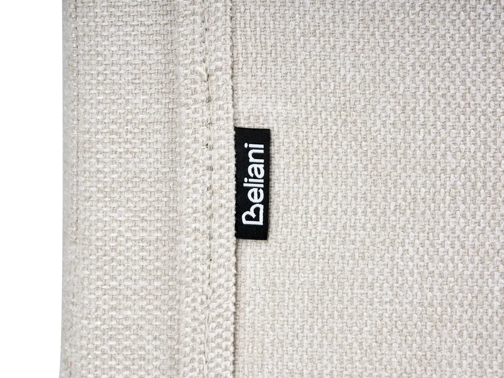 Adjustable Bed Fabric DUKE 90 x 200 cm (EU Single) Light Beige_973307