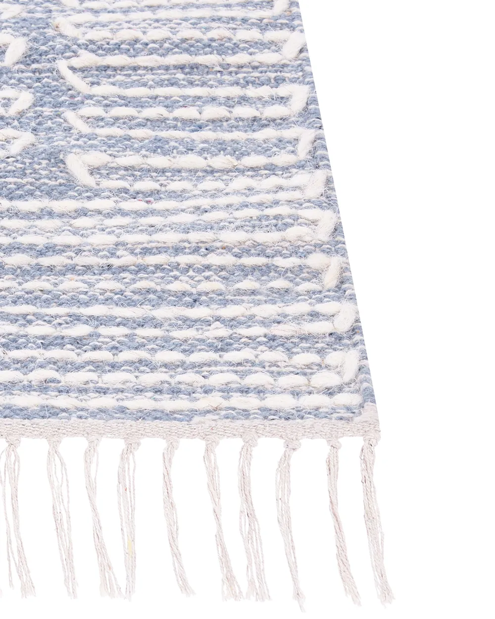 Matto ANSAR Sininen 80 x 150 cm Puuvilla_861017