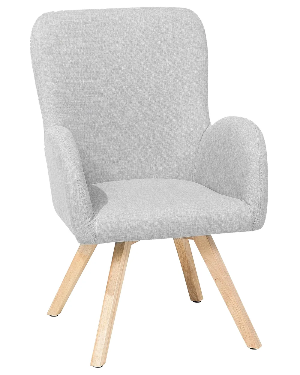 Armchair BJARN Fabric Light Grey