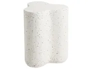 Side Table TELLARO 32 cm 37 cm Terrazzo Effect Off-White_1044193