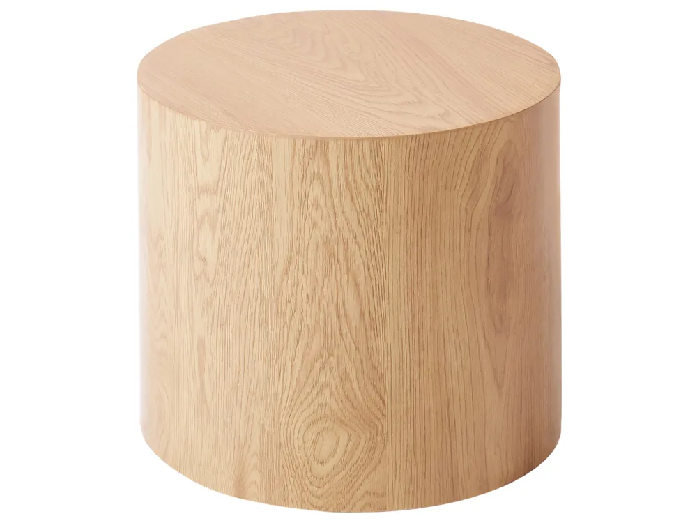 Set of 2 Coffee Tables MANTI Light Brown_961815