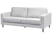 Living Room Set 4 Seater SAVALEN Fabric Light Grey_998172
