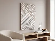 Seinäkoriste TEMBESI 70 cm Lasi Monivärinen_1177452