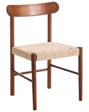 Ruokatuolisetti 2 kpl EAGAN Puu Ruskea/beige_1064571