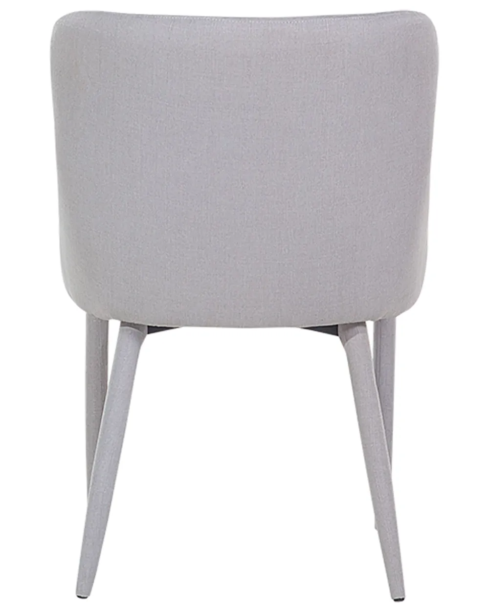 Set med 2 matstolar SOLANO Ljusgrå_700561