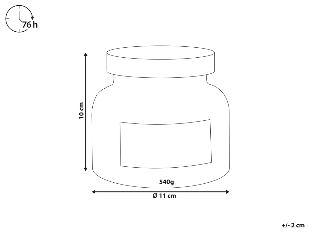 Scented Candle DELIGHT BLISS Soy Wax Fresh Notes_874984