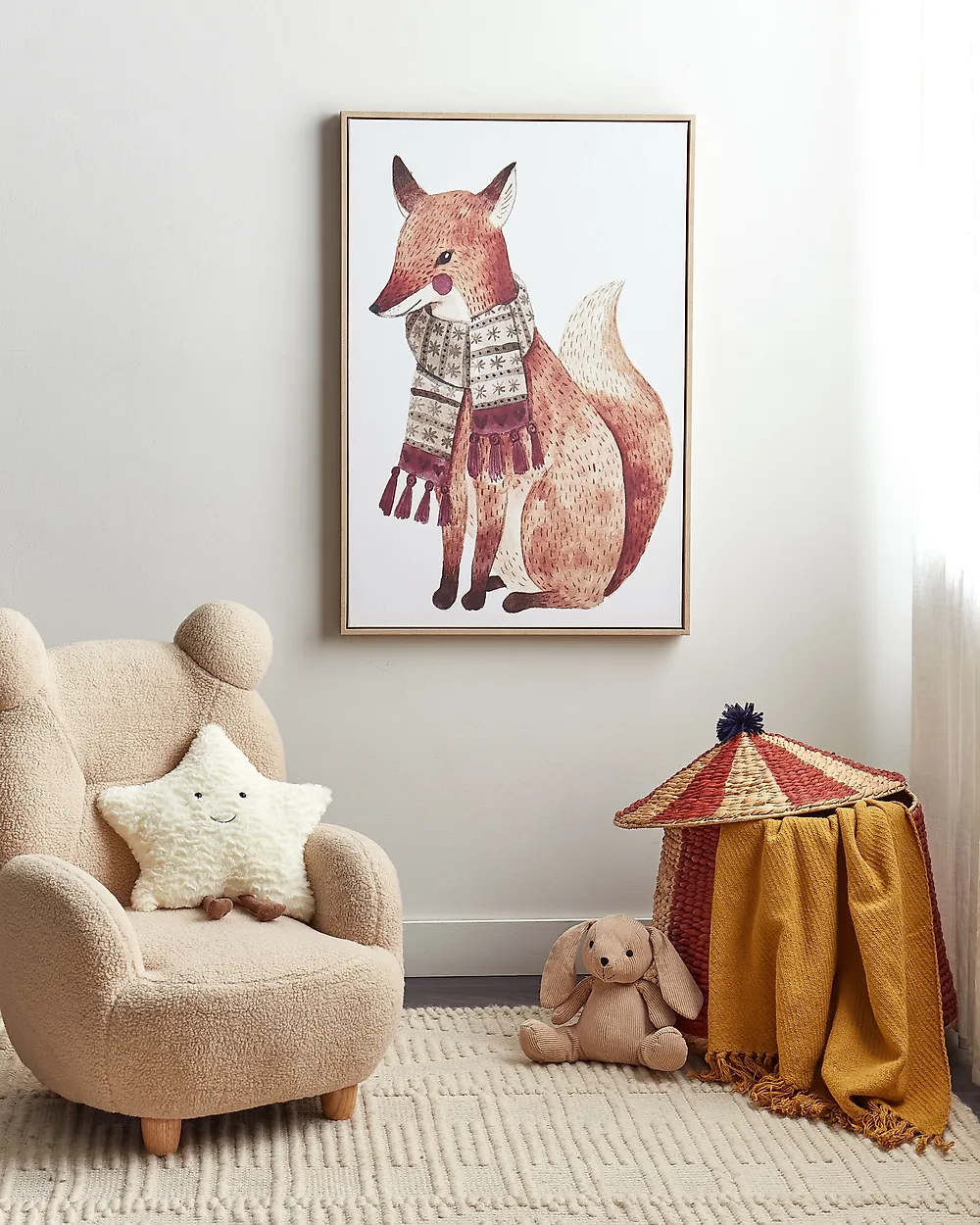 Canvas-taulu MUCCIA 63 x 99 cm Eläinaihe Ruskea_1184714