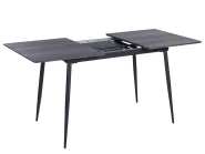 Jatkettava ruokapöytä GELANDA Harmaa 120/160 cm 80 cm_886362