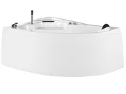 Corner Hot Tub with LED NEIVA 1500 x 1000 mm White Right Hand_796386