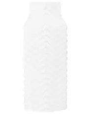 Dekorationsvas XANTHOS 32 cm Stengods Vit_742394
