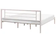 Sänky Metalli CUSSET 180 x 200 cm Vaaleanbeige_1162103